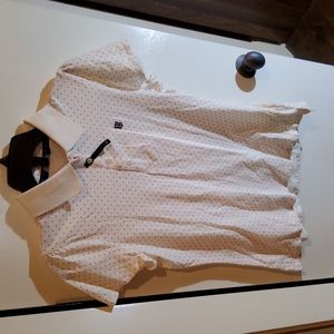 Ladies Tommy Hilfiger Cotton Blend  polo style shirt, NWT, Large